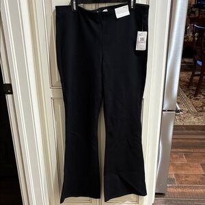 Jessica Simpson Black Pull-On Flare Pants